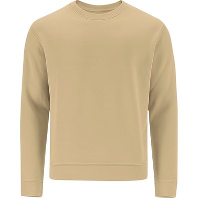 Unisex Sweatshirt mit Rundhalsausschnitt – Klassischer Crewneck, L, SAND