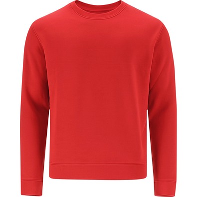 Unisex Sweatshirt mit Rundhalsausschnitt – Klassischer Crewneck, XXL, ROT