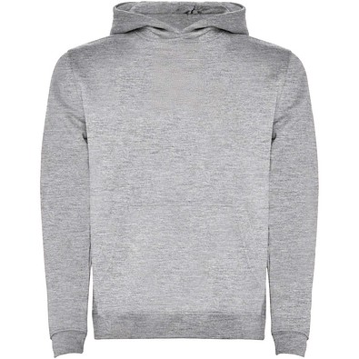Urban 280 g/m² Kapuzenpullover für Kinder, heather grau, 3/4