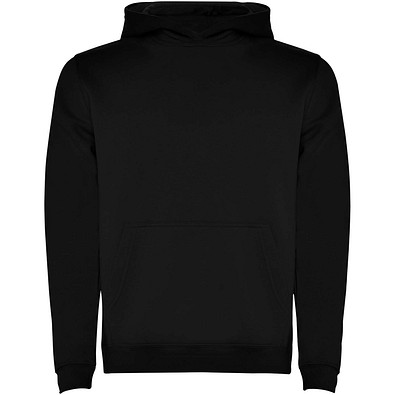 Urban 280 g/m² Kapuzenpullover für Kinder, schwarz, 3/4