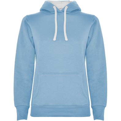 Urban Kapuzenpullover für Damen, himmelblau, S