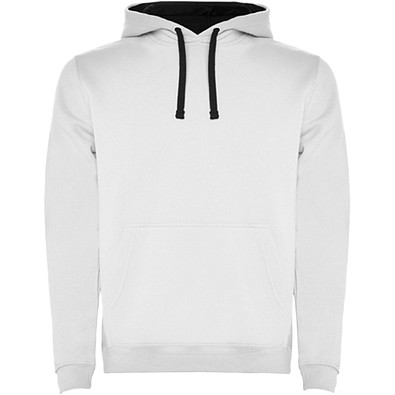 Urban Kapuzenpullover für Herren, weiß/Navy Blue, 3XL