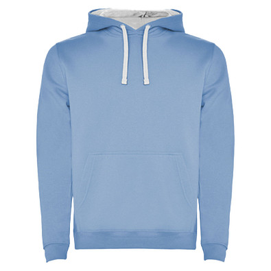 Urban Kapuzenpullover für Kinder, himmelblau, 7/8