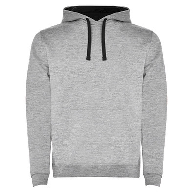 Urban Kapuzenpullover für Kinder, Marl Grey, 5/6