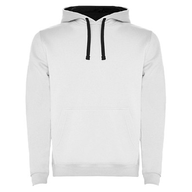 Urban Kapuzenpullover für Kinder, weiss, 7/8