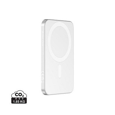 Urban Vitamin Burbank 3000mAh Powerbank aus RCS Plastik/Alu, silber