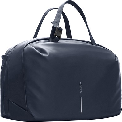 Urban wasserabweisende Wochenendtasche, navy blau, grau