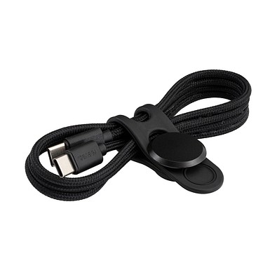 USB-C Kabel mit Kabelbinder REEVES-CONVERTICS TIE, schwarz