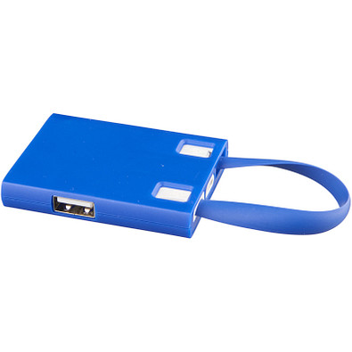 USB Hub 3 in 1 Kabel, royalblau USB Hub 3 in 1 Kabel, royalblau
