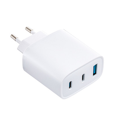 USB Ladegerät GaN 3-Port REEVES-LIMA, weiß