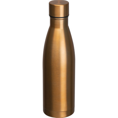 Vakuum Edelstahlflasche, 500 ml, gold