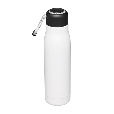 Vakuum-Isolierflasche ROBUSTA,weiß