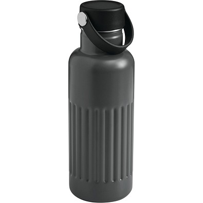 Vakuum-Isolierflasche WAVE TRAIL,grau