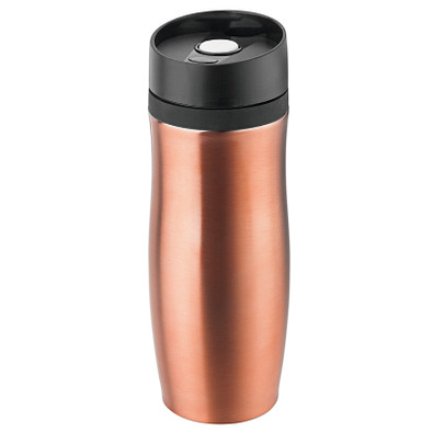 METMAXX® Vakuum-Thermobecher Metall, 400 ml, kupfer METMAXX® Vakuum-Thermobecher Metall, 400 ml, kupfer