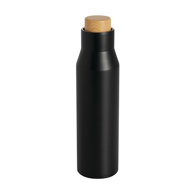 Vakuum-Trinkflasche DRINK NOBLY,schwarz