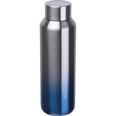 Vakuum Trinkflasche mit Kupferisolierung CHARLES, blau