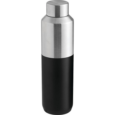 Vakuum-Trinkflasche STEECO, schwarz