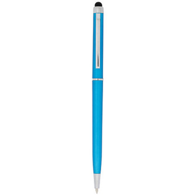 Valeria ABS Kugelschreiber mit Stylus, blaue Mine, royalblau Valeria ABS Kugelschreiber mit Stylus, blaue Mine, royalblau