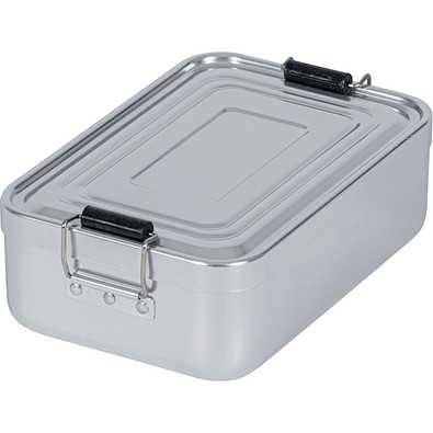 Vesperdose Alu, silber