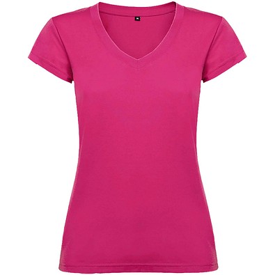 Victoria T-Shirt mit V-Ausschnitt für Damen, Rossette, L
