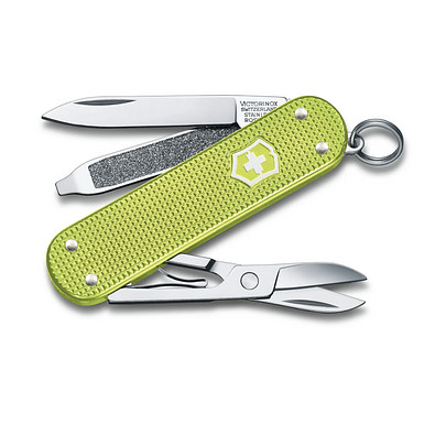 VICTORINOX Taschenmesser Classic SD ALOX, hellgrün