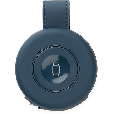 VINGA Baltimore 2-in-1 kabelloser 15W RCS Travel Charger, navy blau