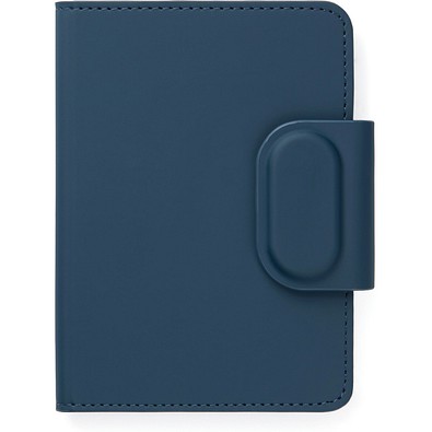 VINGA Baltimore RCS Passport Cover mit Dual-Finder, navy blau