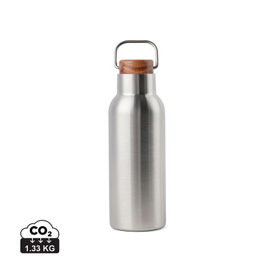 VINGA Ciro RCS recycelte Vakuumflasche 580ml, silber