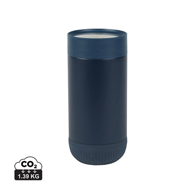 VINGA Erie 350ml Becher aus RCS rec. Stainless-Steel, blau, blau