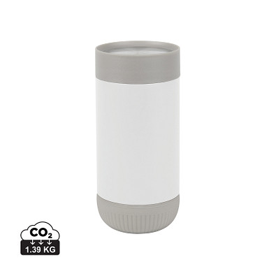 VINGA Erie 350ml Becher aus RCS rec. Stainless-Steel, weiß, grau