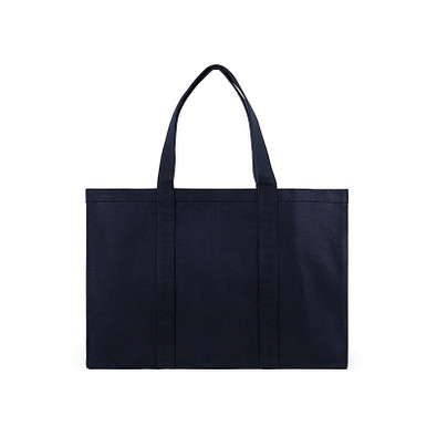 VINGA Hilo AWARE™ Maxi-Tasche aus recyceltem Canvas, navy blau