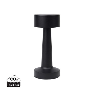 VINGA Maris Tischleuchte aus RCS recyceltem ABS, schwarz