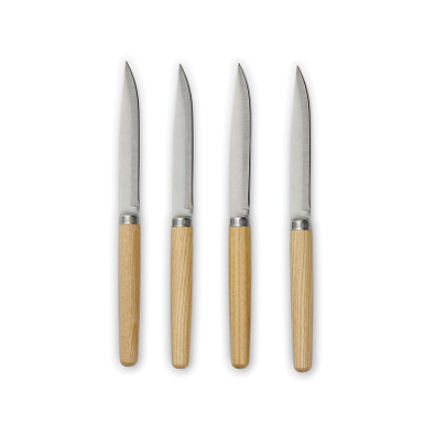 VINGA Retro Fleischmesser, silber