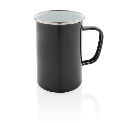 XD COLLECTION Emaille Becher Vintage XL, 680 ml, schwarz XD COLLECTION Emaille Becher Vintage XL, 680 ml, schwarz