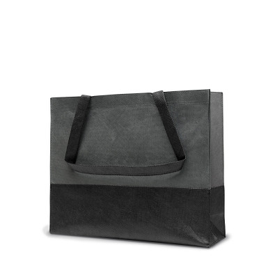 Joytex® Vlies-Umhängetasche, anthrazit/schwarz