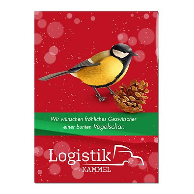 Vogelfutter-Tütchen, 2-seit. Druck