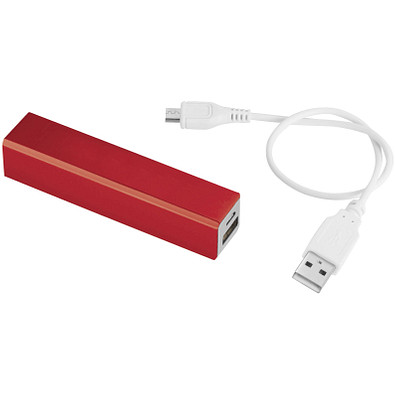 Volt Alu Powerbank, 2.200 mAh, rot