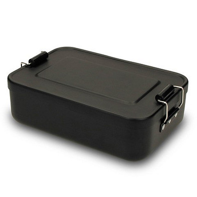 Vorratsdose Metallic, matt-schwarz