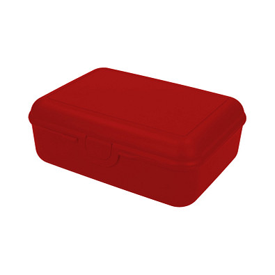 Vorratsdose School-Box deluxe, mit Trennschale, standard-rot Vorratsdose School-Box deluxe, mit Trennschale, standard-rot