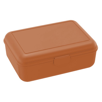 Vorratsdose "School-Box" deluxe, mit Trennschale, trend-orange PP Vorratsdose "School-Box" deluxe, mit Trennschale, trend-orange PP