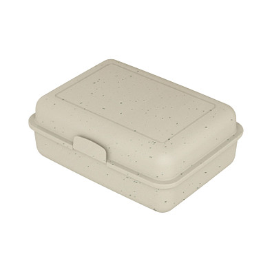 Vorratsdose School-Box groß, ISCC-zertifiziert, beigebraun