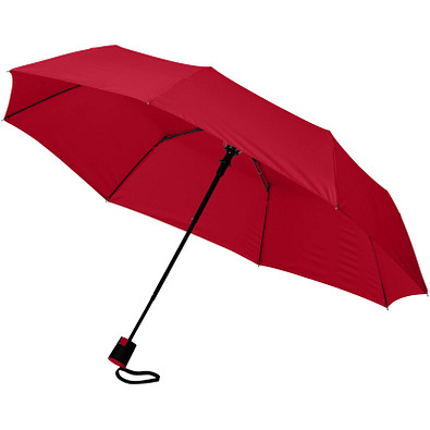 Wali 21" Automatik Kompaktregenschirm, rot Wali 21" Automatik Kompaktregenschirm, rot