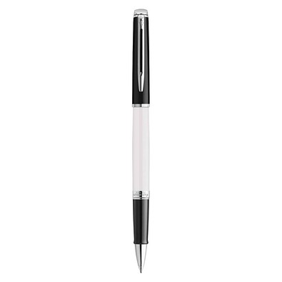Waterman Hemisphere Color-Block Tintenroller mit Palladiumbeschichtung, weiss
