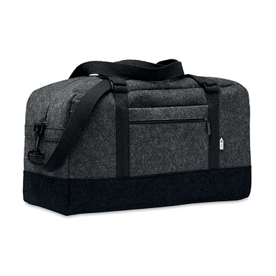 Weekender RPET-Filz INDICO BAG, Steingrau