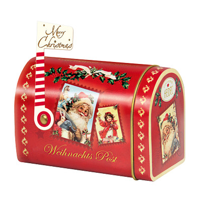 CONFISERIE HEIDEL Weihnachts-Mailbox, rot CONFISERIE HEIDEL Weihnachts-Mailbox, rot