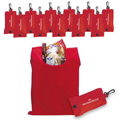 Werbe-Sparset: Einkaufstaschen, 100-tlg., inkl. Druck, rot Werbe-Sparset: Einkaufstaschen, 100-tlg., inkl. Druck, rot