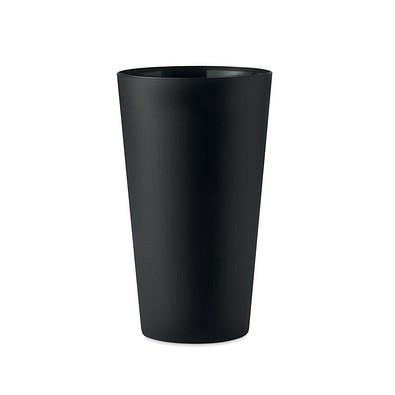 Wiederverwendbarer Becher 500ml FESTA LARGE, Schwarz