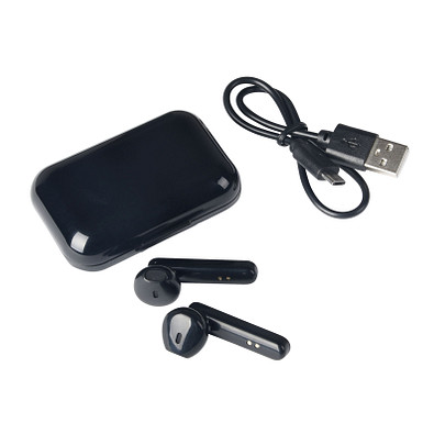 Wireless-In-Ear Kopfhörer TWINS,schwarz