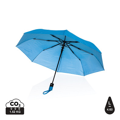 XD COLLECTION 21 Impact AWARE™ 190T Mini-Regenschirm mit Auto-Open,  ruhiges blau