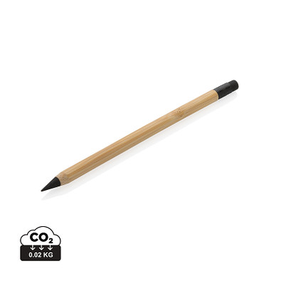 XD COLLECTION Bambus Infinity-Stift mit Radiergummi, braun
